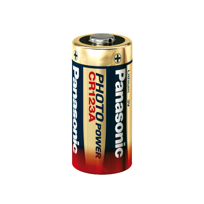 PANASONIC batteria al litio PHOTO CR123AL