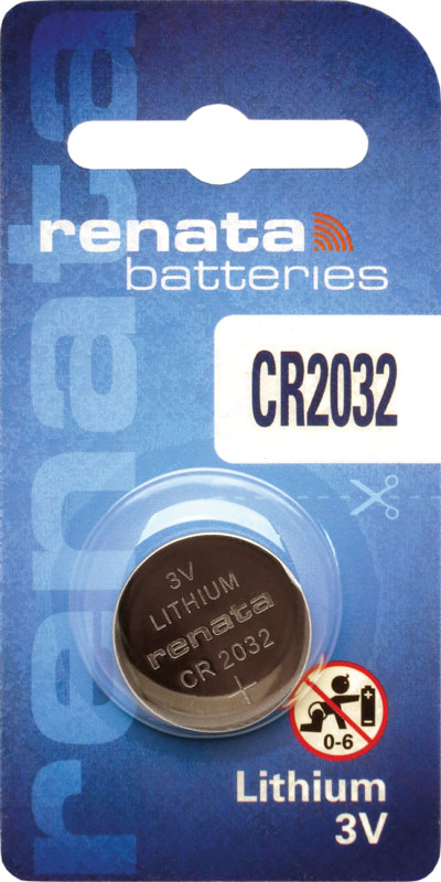Renata lithium batteries CR2032