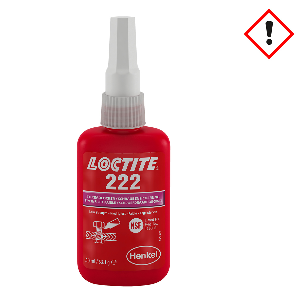 Colla frenafiletti Loctite 222 Colla frenafiletti Loctite 222