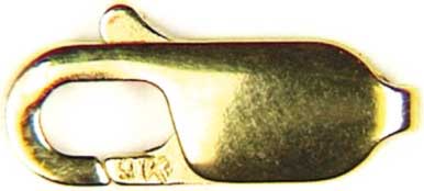 Schmuckkarabiner 16 mm flach gestanzt