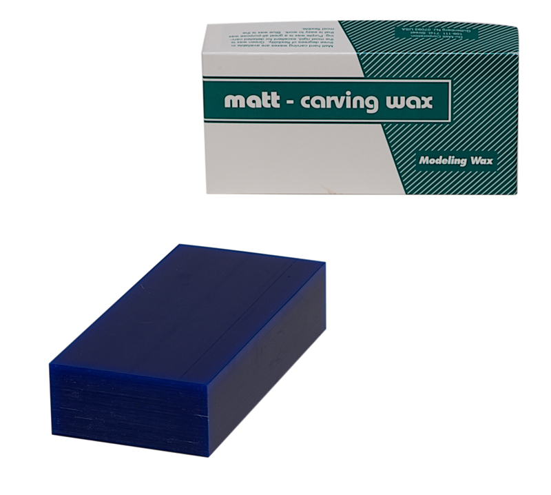 Matt wax block blue Matt wax block blue