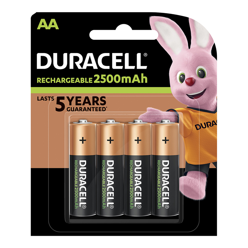 Duracell Mignon Accu 2500 mAh Duracell Mignon Accu 2500 mAh