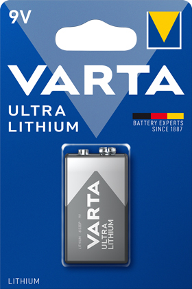 VARTA 9V E-blocco ULTRA LITIO  