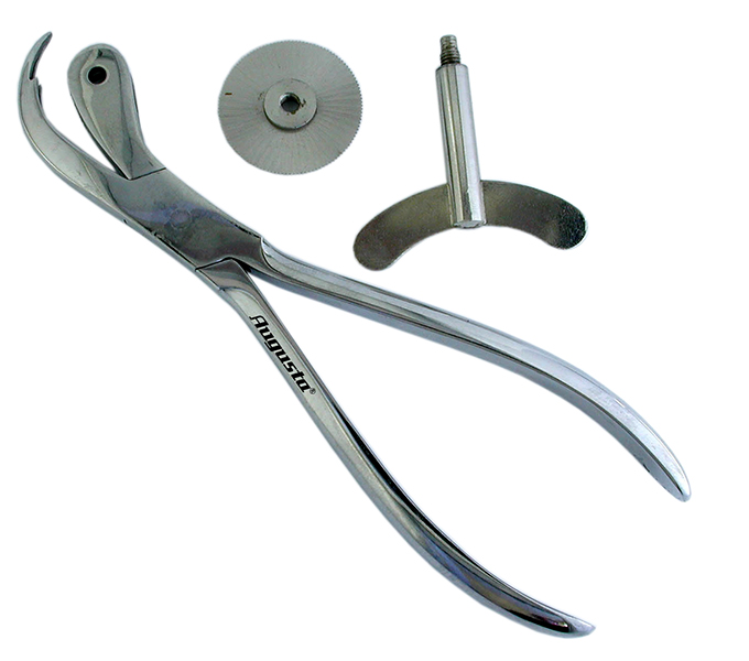Ring cutting pliers nickel plated 160 mm Ring cutting pliers nickel plated 160 mm
