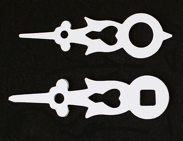 Hands for cuckoo clocks 50 mm Hands for cuckoo clocks 50 mm