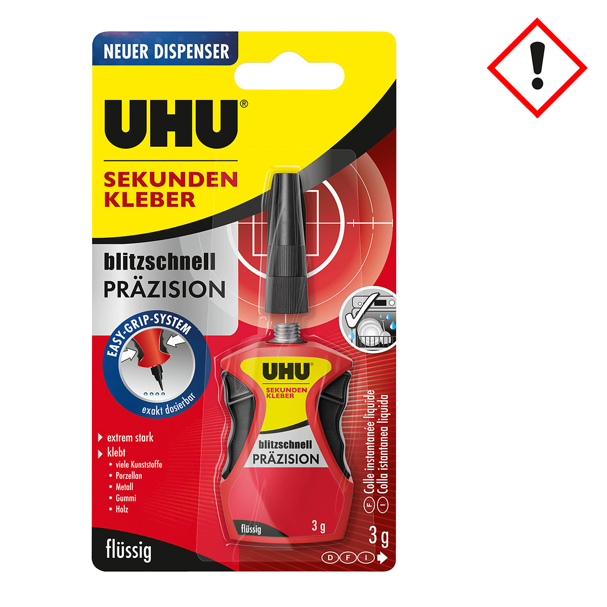 Uhu superglue blitzschnell Precision Uhu superglue blitzschnell Precision
