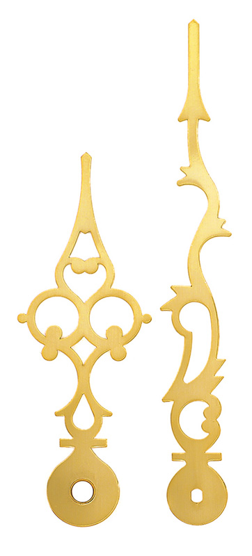 Clock hand yellow 121/87 mm Clock hand yellow 121/87 mm