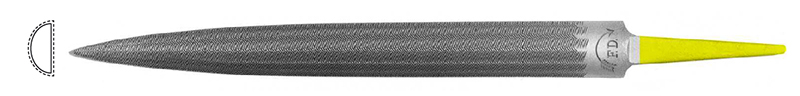 Precision files halfround Precision files halfround