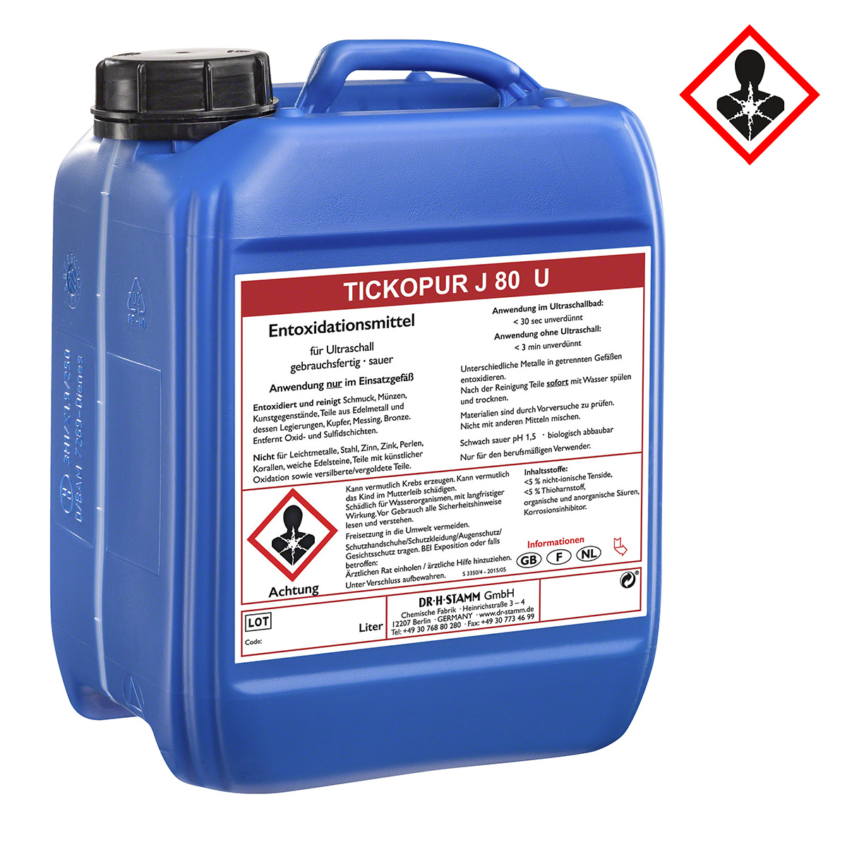 Entoxidationslösung Tickopur J 80 U