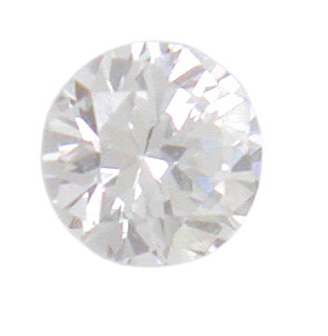 Cubic Zirconia round white