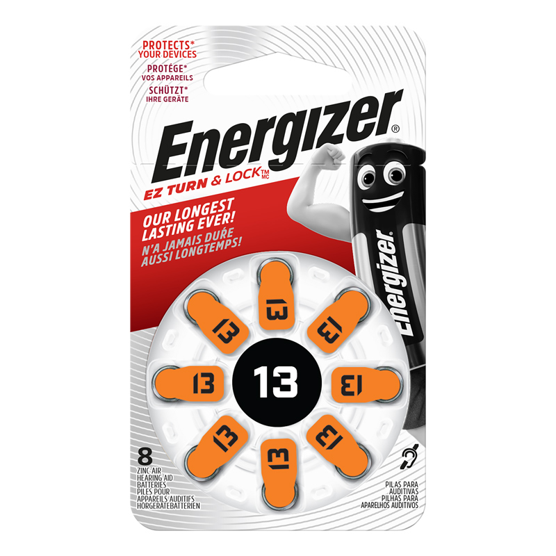 Energizer hearing aid batteries AC 13 E