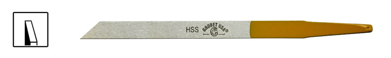 Flat egde graver HSS
