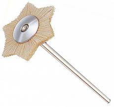 359.52000141 Sechseckbürste Ziegenhaar weiß Ø 13 mm