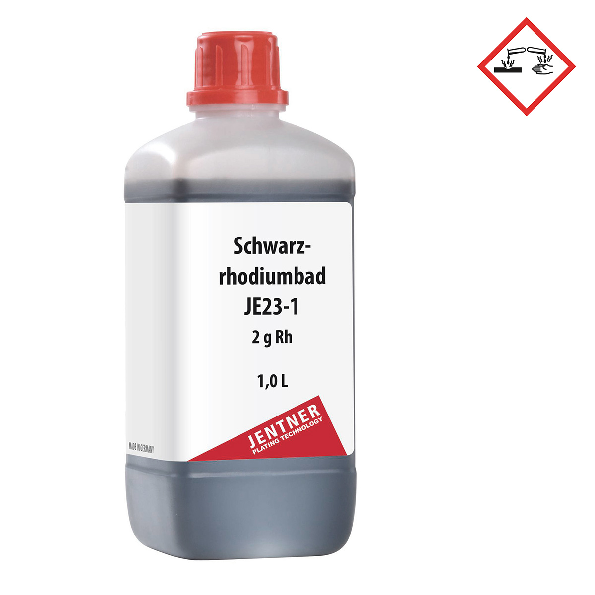 3588_JE23GO_Gefahr Black rhodium bath JE23-1, 1 l