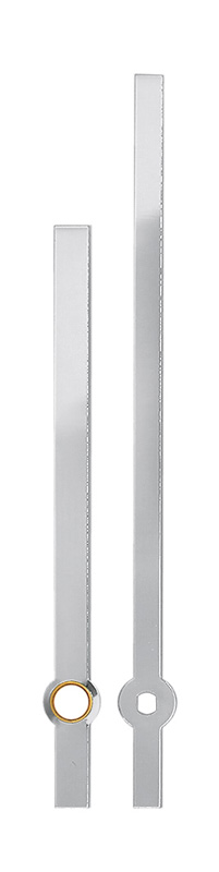 Clock hand silver 95/72 mm Clock hand silver 95/72 mm