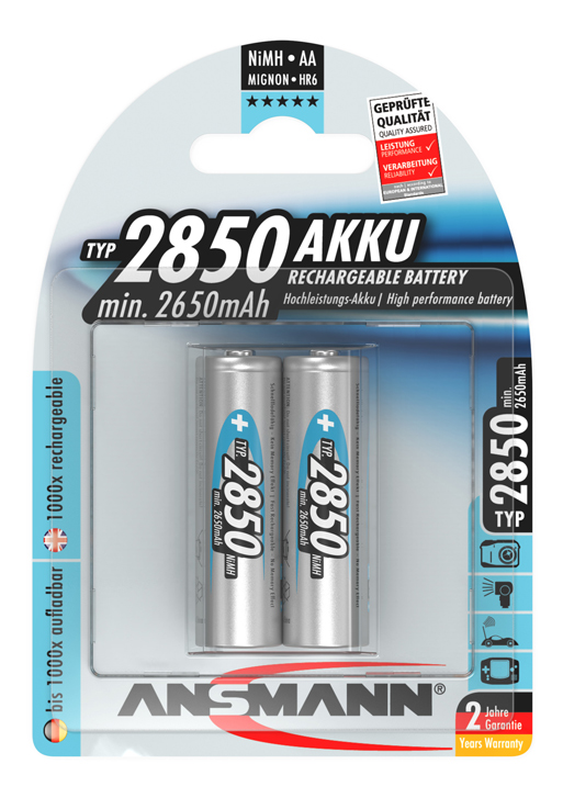 Ansmann Mignon Akku 2850 mAh Ansmann Mignon Akku 2850 mAh