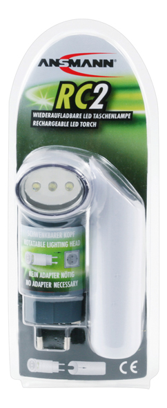 Ansmann LED-Taschenlampe RC2