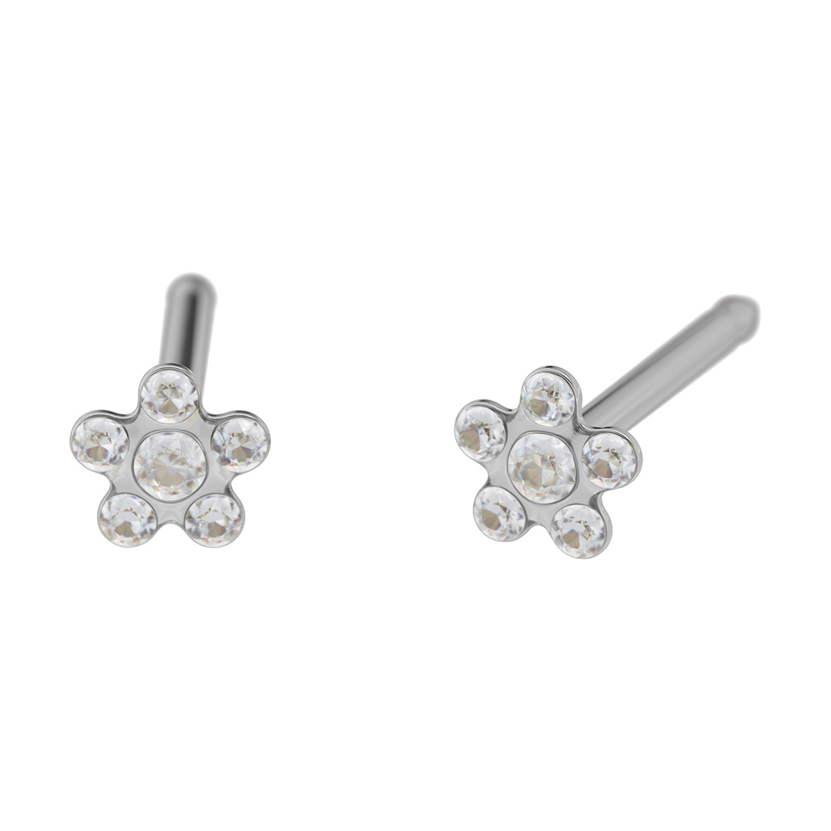 26135_M6004 System 75 Erstohrstecker weiß