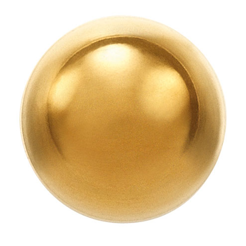 System 75 Kids line ear studs, gold plated System 75 Kids line ear studs, gold plated