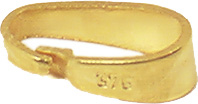 Gancio per pendente 7 mm, argento Gancio per pendente 7 mm, argento