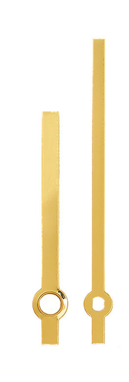 Clock hand yellow 67/47 mm Clock hand yellow 67/47 mm