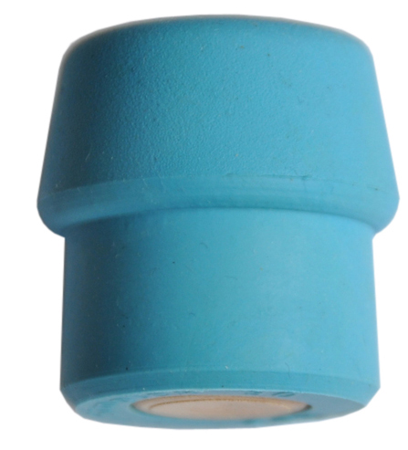 Inserto in gomma celeste per testa da 30 mm Inserto in gomma celeste per testa da 30 mm