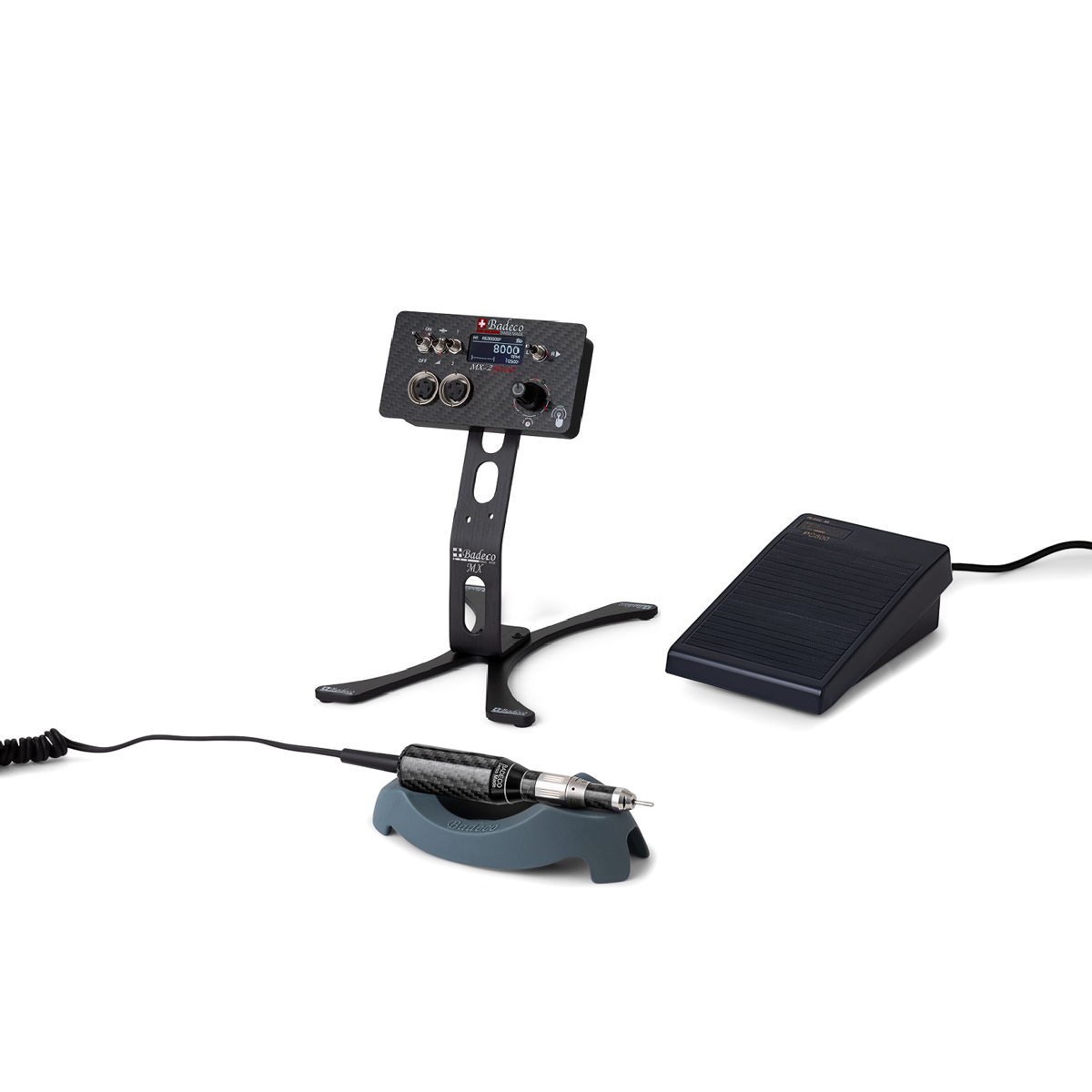 Badeco MX-2 Revolt Strong Kit: RS2000 power micromotor, Badeco MX-2 Revolt Strong Kit: RS2000 power micromotor,