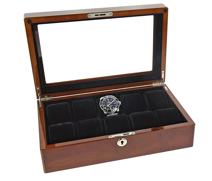 SCATOLA PORTA OROLOGI AUGUSTA PER 10 OROLOGI SCATOLA PORTA OROLOGI AUGUSTA PER 10 OROLOGI