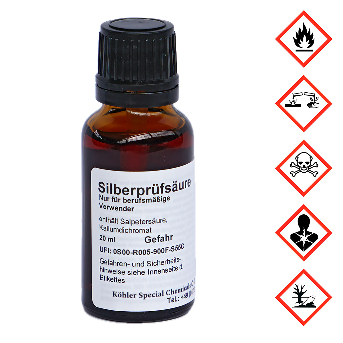 Probiersäure Silber Probiersäure Silber