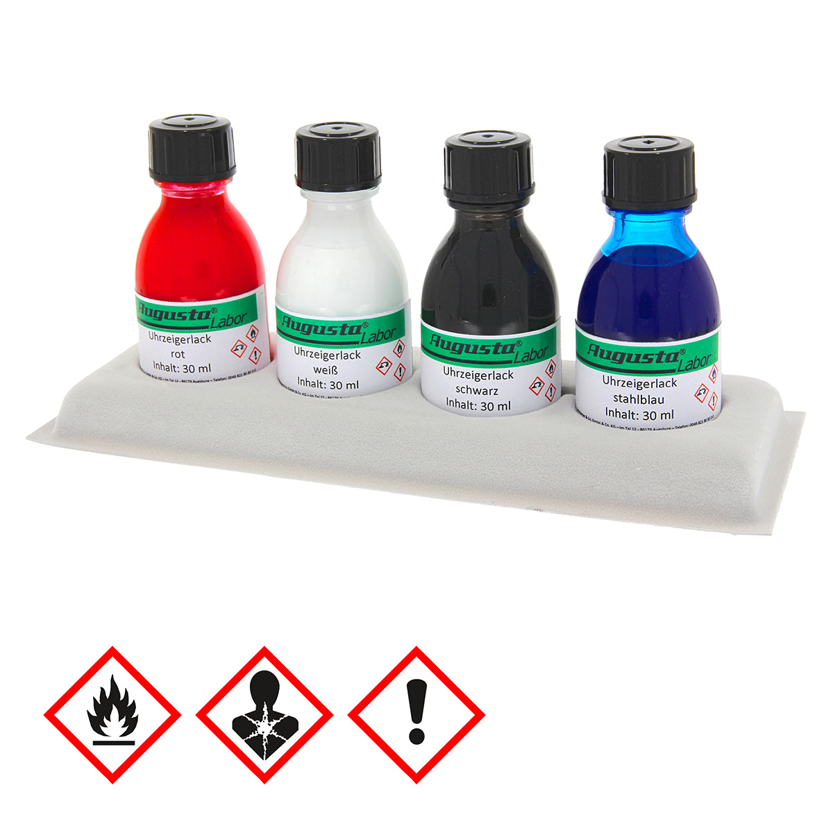 AL116_S_Gefahr Assortimento di vernici per sfere