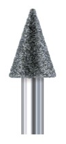 Busch diamond coated cutter shape 852, cone pointed Busch diamond coated cutter shape 852, cone pointed