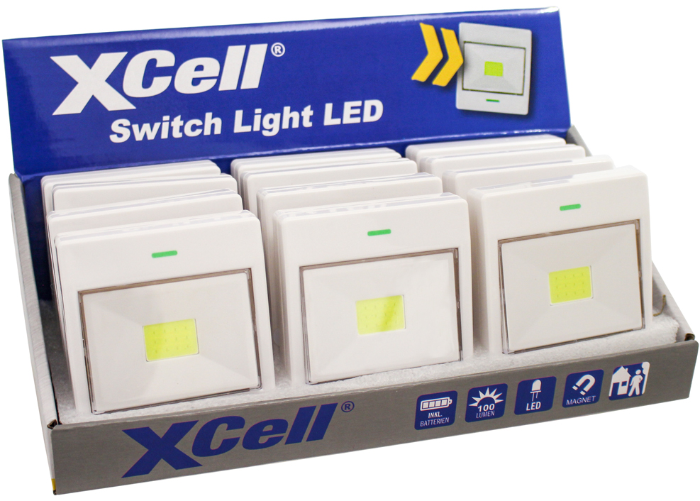 XCell Switch LED light im 12er Display