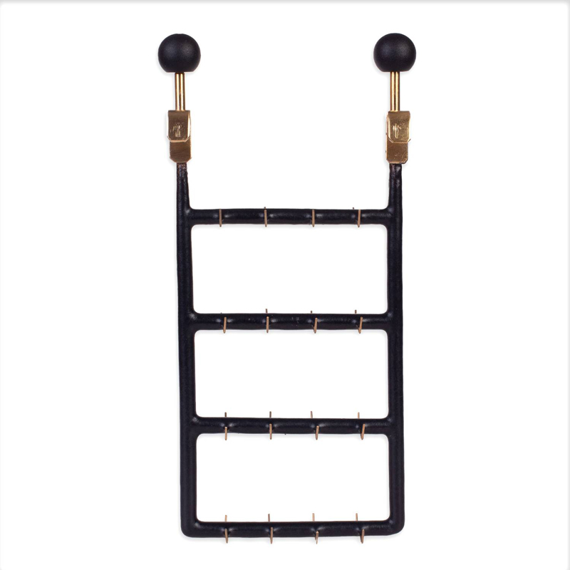 Suspension rack with 32 hooks for rings Suspension rack with 32 hooks for rings