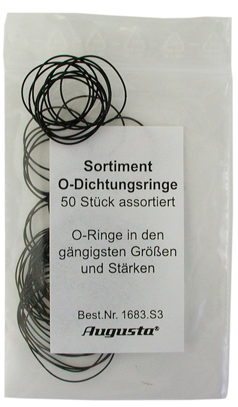 Assortment o-ring gaskets