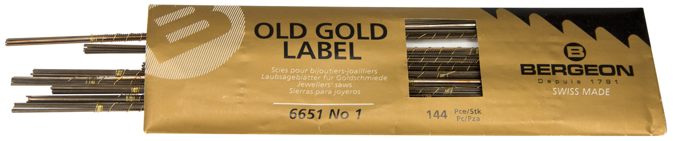 Bergeon Goldschmiede Sägeblätter Bergeon Goldschmiede Sägeblätter