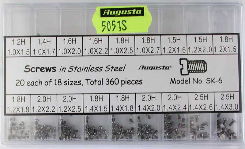 Screws for watches from assortment #5051.S