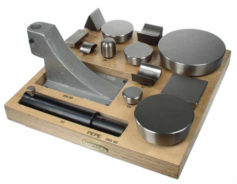 Set di tasselli piani Pepetools  Set di tasselli piani Pepetools