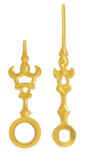 Clock hand yellow 35/25 mm Clock hand yellow 35/25 mm