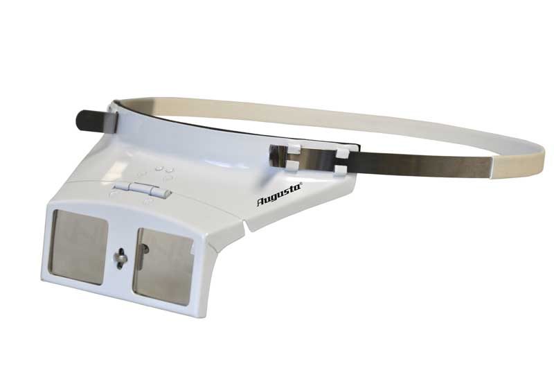 Headband magnifier 2x