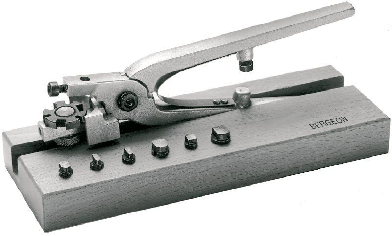 Bergeon pliers for cutting leather watchstraps Bergeon pliers for cutting leather watchstraps