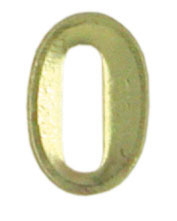 Chain tags oval flat