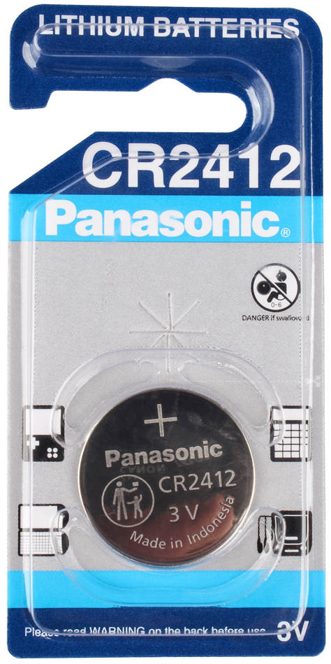 Panasonic Lithiumbatterien CR2412