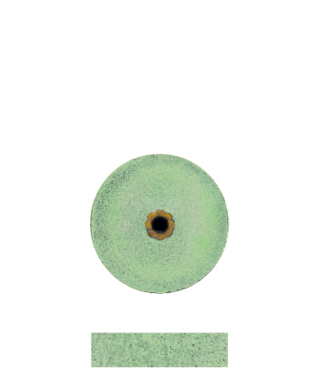 Dedeco Schleifrad grün Ø 12 x 3,1 mm