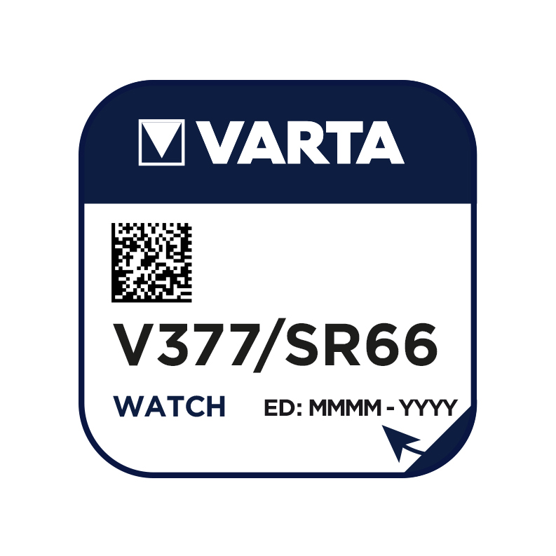Varta watch batteries 377