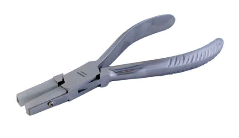 Plier with nylon jaws - 7 mm
