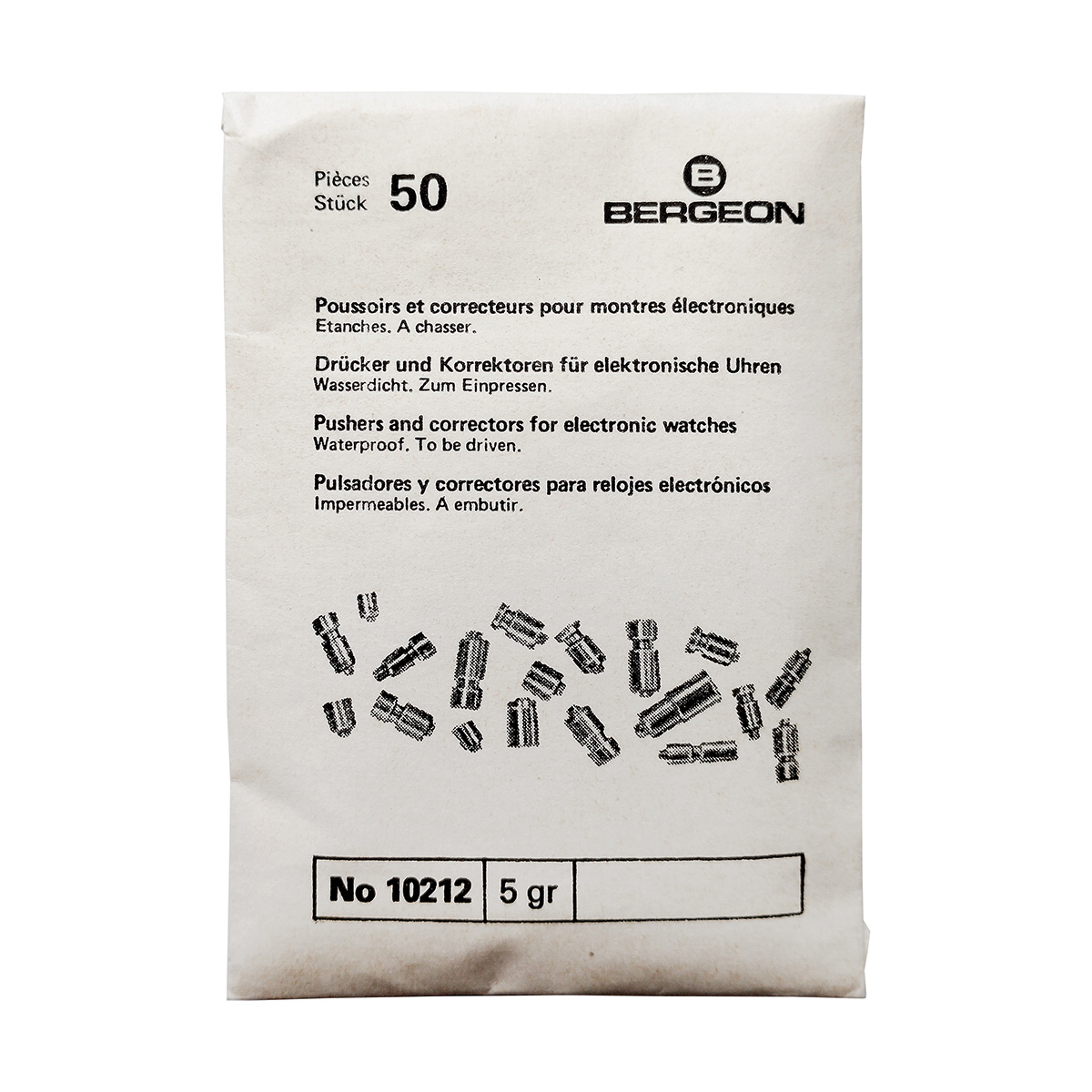 Assortimento di pulsanti e correttori BergeonI