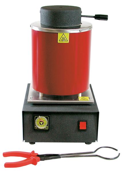 Melting furnace for 1 kg gold