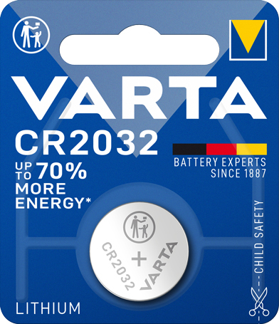 Batteria al litio VARTA CR 2032