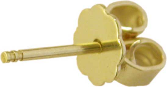 EAR STUD POST GOLD 750 EAR STUD POST GOLD 750